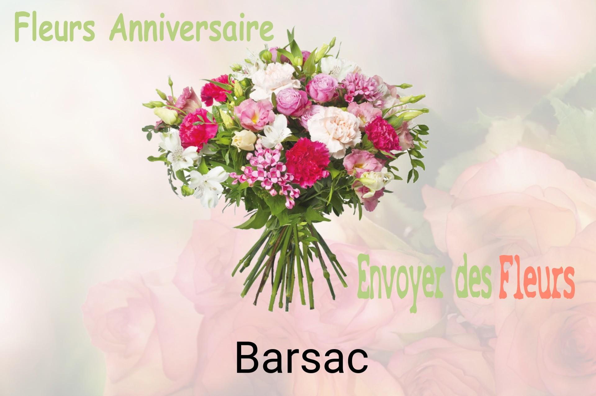 Bouquet de fleurs d’anniversaire livré à Barsac