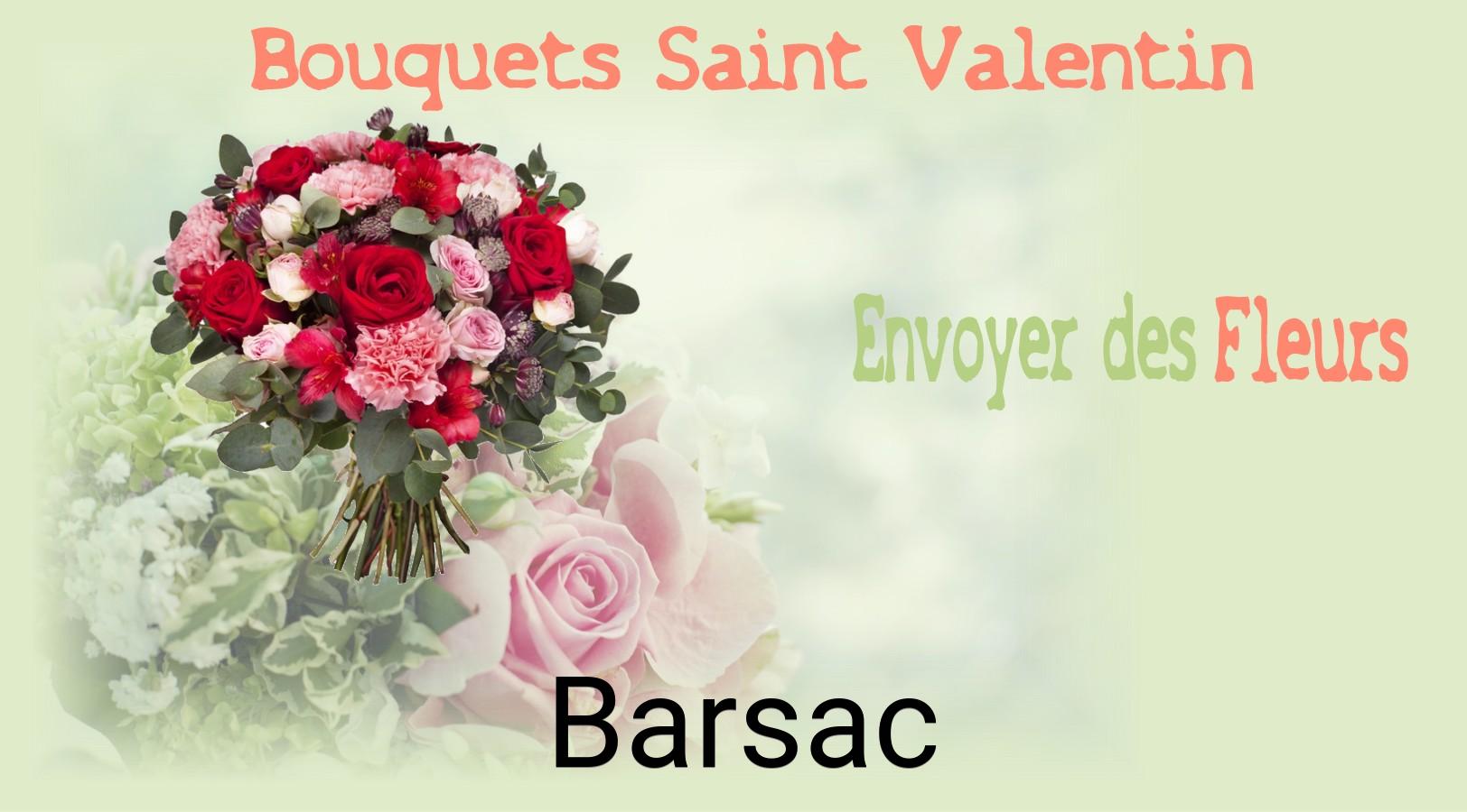 Roses de Saint-Valentin livrées à Barsac